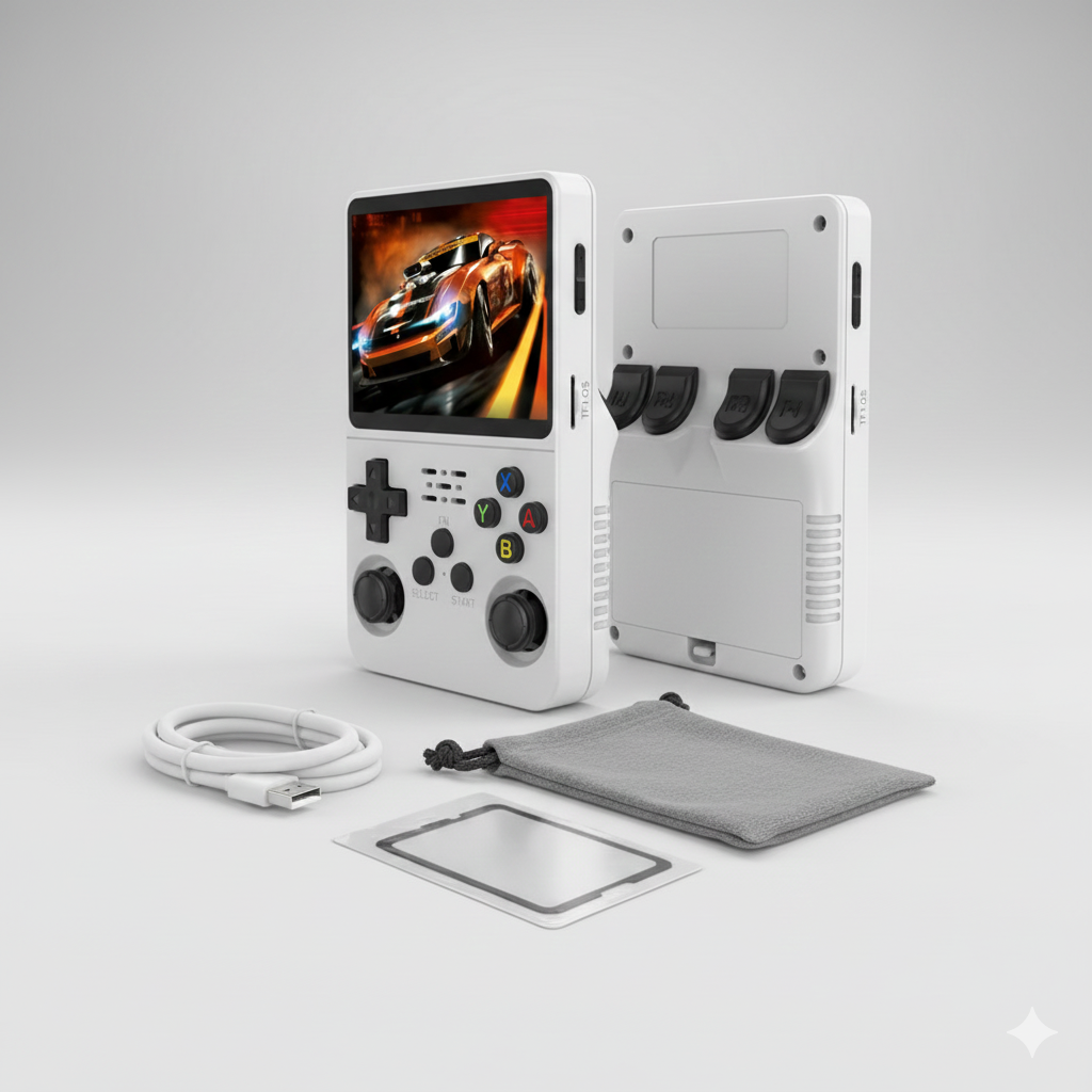 Console Retro Portatile HD con 21 emulatori, 15.000+ giochi
