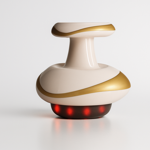 Finterra GlowLift™ – Massaggiatore 4-in-1 con Suzione, Calore e Luce Rossa