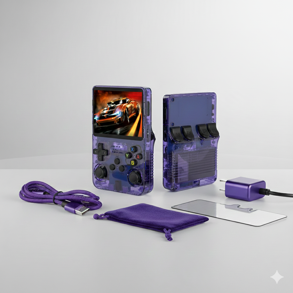 Console Retro Portatile HD con 21 emulatori, 15.000+ giochi